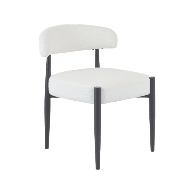 White Armchair Dining Chair