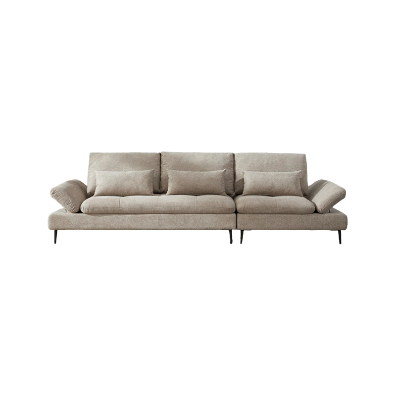 Classic Roll Arm Three-Seat Sofa