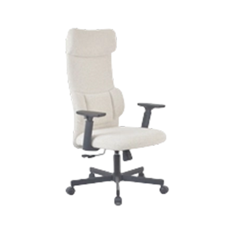 4-Position Locking Tilt Fabric Chair With Height-Adjustable Arms And KD Base