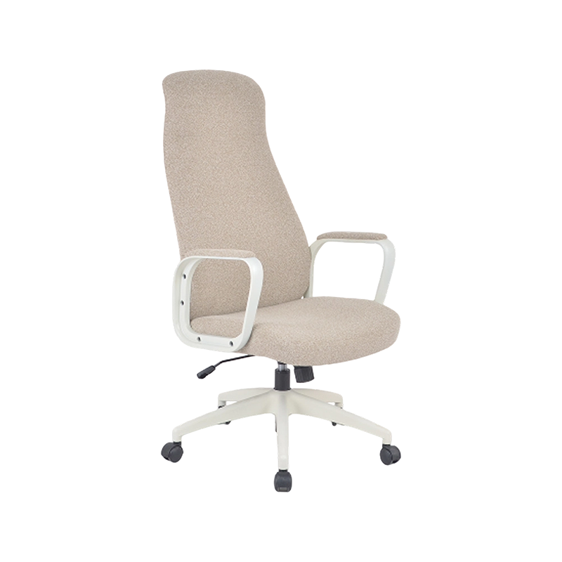 Premium LAKE-120 Woven Fabric Chair With White Accents And High Adjustable Range