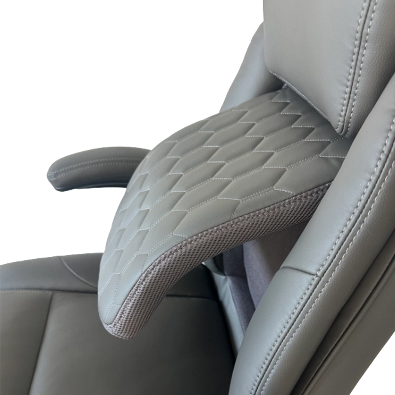 Adjustable Multi-Angle Lumbar Support Chair With Flip-Up Arms And Mesh Back